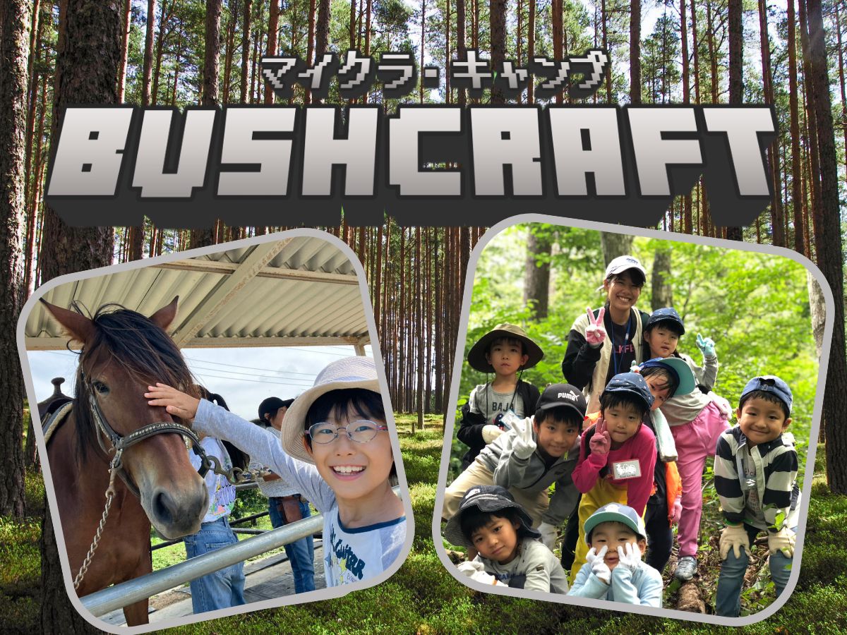 8/22出発 マイクラ・ブッシュクラフト野営体験ツアー