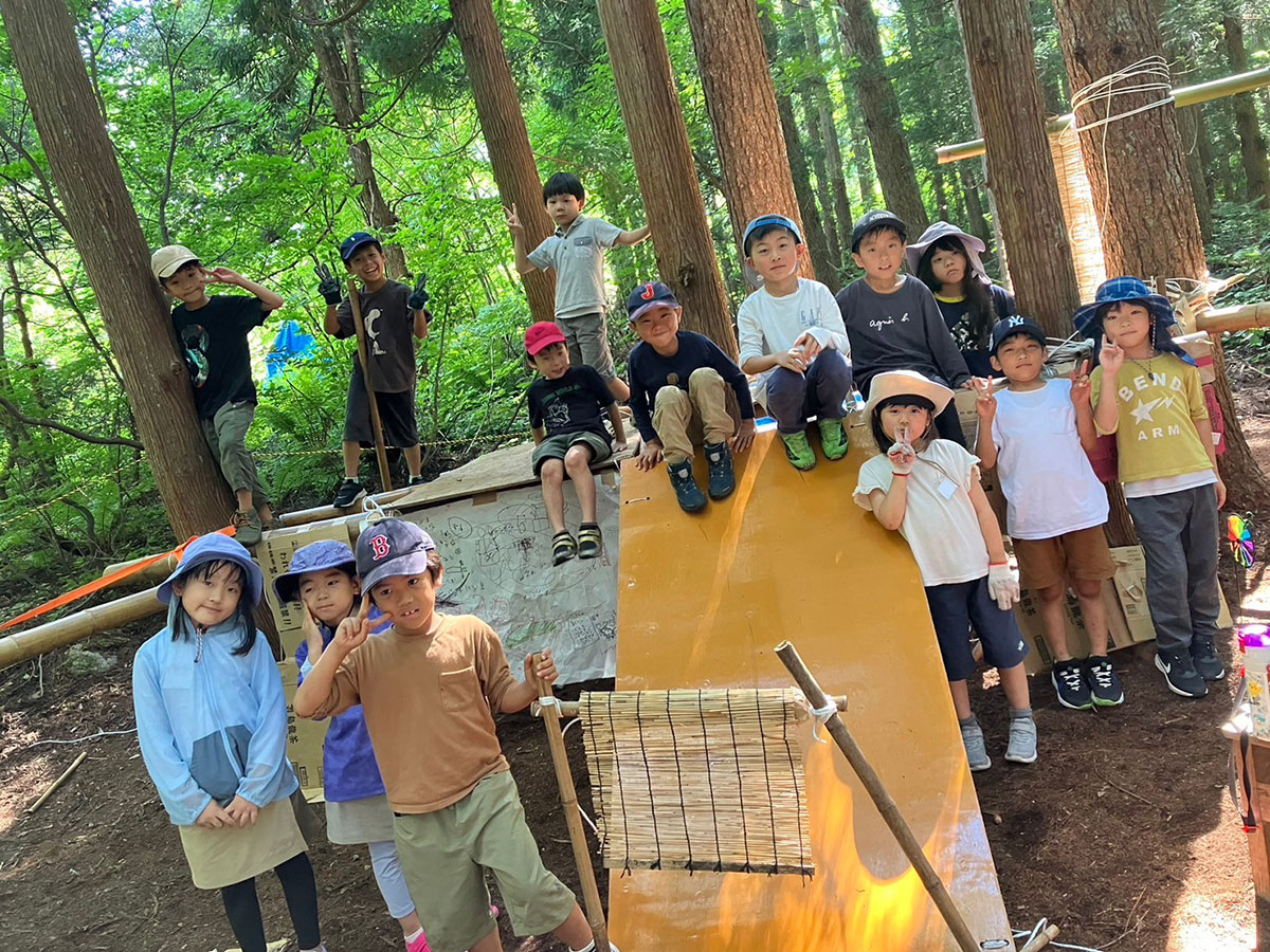 8/13出発 みんなだけの秘密の隠れ家！秘密基地作りキャンプ