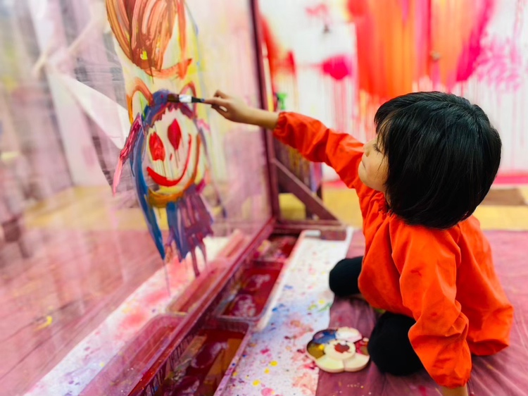 4/26出発 春の1dayキャンプ【絵の具工作遊び＆たいやき作り＆陶芸体験　編】