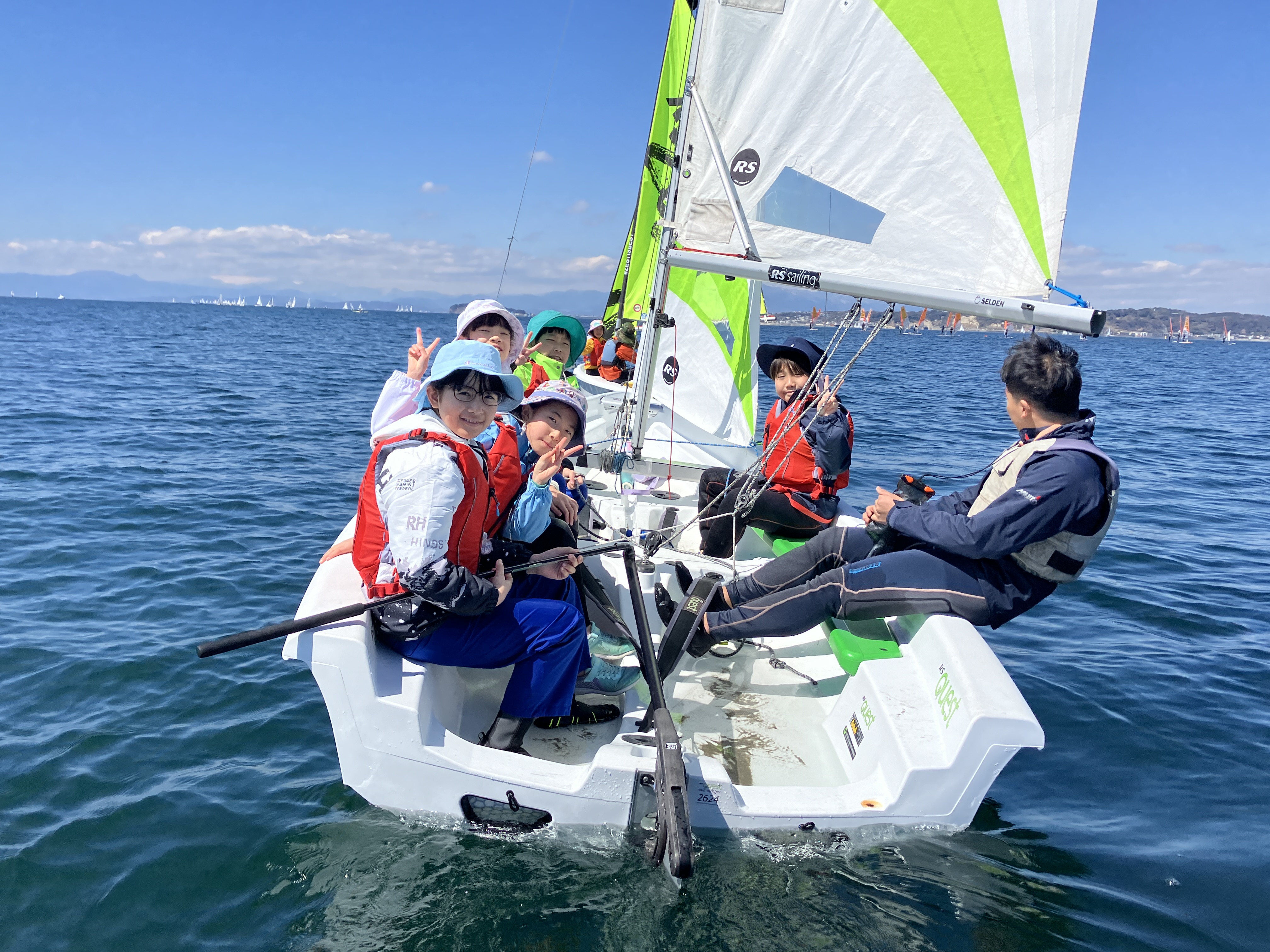 4/19出発 ヨット・セーリング体験スクール