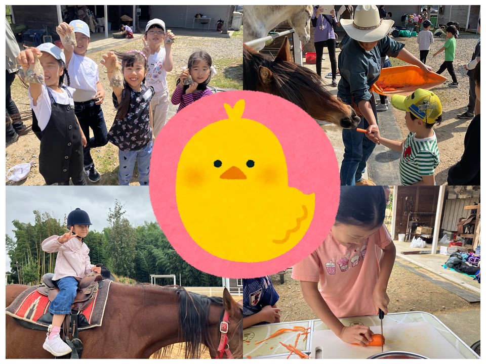 5/31出発 ちびっこひよこスマイルツアー【宝石探し&カレー作り&乗馬編】