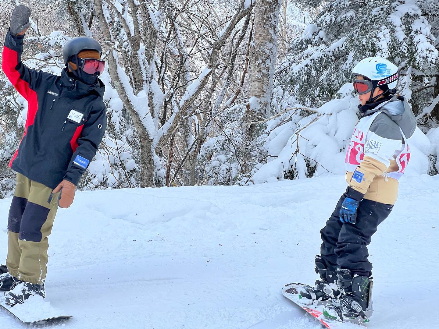 4/1出発 SAJ完全プライベートレッスンスノーボード～検定2回コース～【4泊5日】